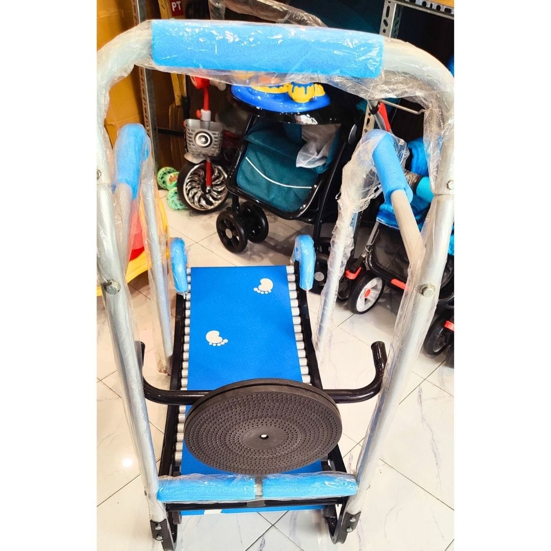 Foldable Manual Curved Treadmill Running Machine for Home Gym