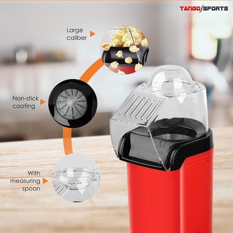 Mini Electric Popcorn Maker For Kids _ Oil Free