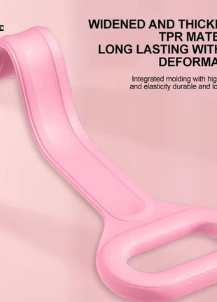 Multifunctional Elastic Resistance Band with 2 Handles ZSJ931 | Yoga, Pilates & Home Fitness Stretch Band