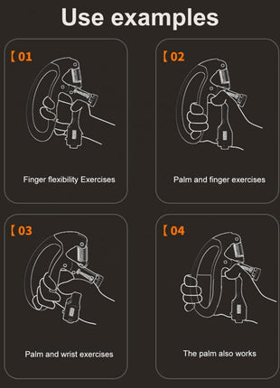 Adjustable Hand Grip With Counter - 10 to 100 KGS
