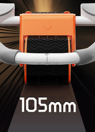 Abdominal Wheel Roller With Elbow Support - Automatic Rebound