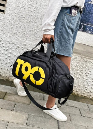 T90 Backpack 2 in 1 with Shoe Compartment - Black