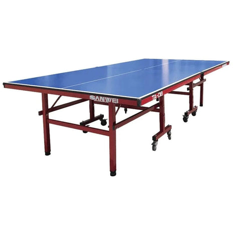 Sanwei Table Tennis Table Imported - TA 8X - 20mm Top Foldable