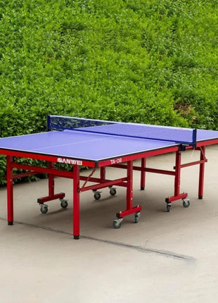Sanwei Table Tennis Table Imported - TA 8X - 20mm Top Foldable