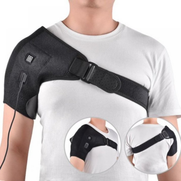 Adjustable Shoulder Heating Pads with Extension Belt for Rotator Cuff USB Cable