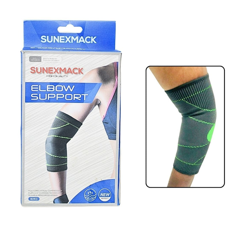 Sunexmack Fitness Elbow Support brace Without Strapes ( Pack of 1 &2 )