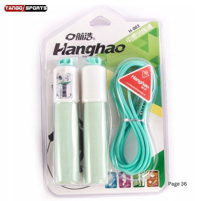 Hanghao Adjustable Skipping Rope With Counter - Multicolors