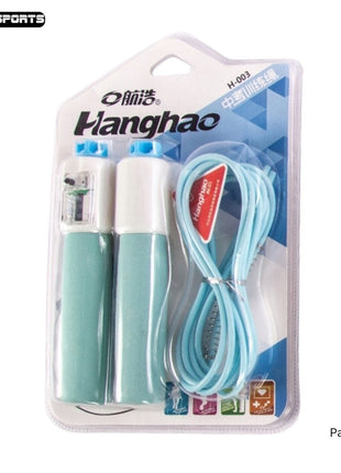 Hanghao Adjustable Skipping Rope With Counter - Multicolors