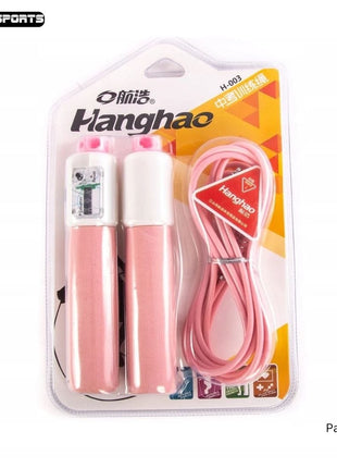 Hanghao Adjustable Skipping Rope With Counter - Multicolors