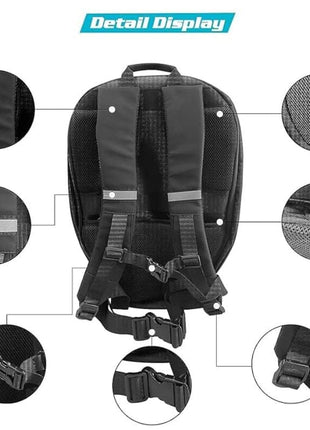 LED Display Backpack Smart Pixel Screen Bag | App Control LED Backpack for Travel School College