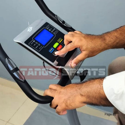 Tecnofit Physio 51 app Electric Magnetic Exercise Bike with 8 Levels Resistance