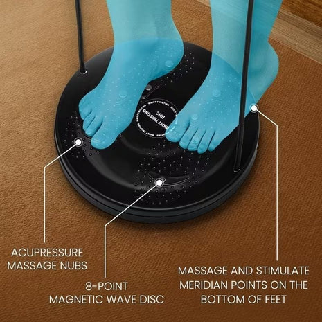 Thickened Base Waist Twister, Rotating Body Shaper with Silent Design