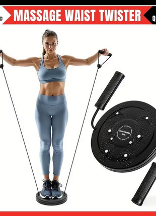 Thickened Base Waist Twister, Rotating Body Shaper with Silent Design