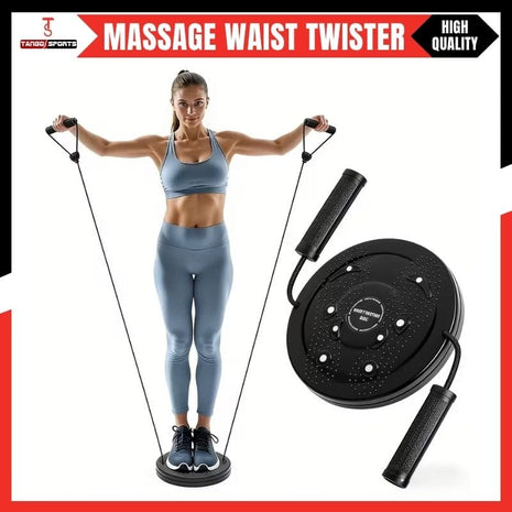 Thickened Base Waist Twister, Rotating Body Shaper with Silent Design
