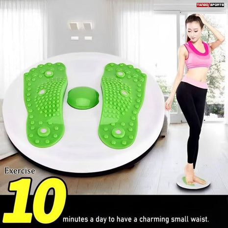 Twister/Ab Twister Board Foot Massage – Waist Twisting Disc for Fitness & Weight Loss