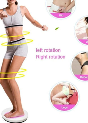 Twister/Ab Twister Board Foot Massage – Waist Twisting Disc for Fitness & Weight Loss