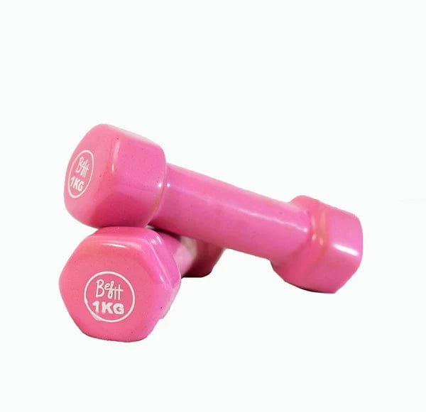 Vinyl Coated Dumbbells 1KG to 5KG (Pack of 2 )