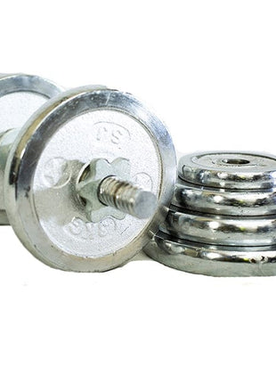 Chrome Coated Weight Plates - 1 to 10 KG (Pack of 2)