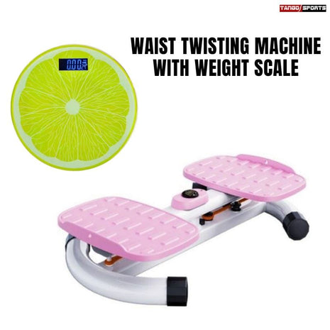 Multi-Functional Fat Burning Waist Twisting Machine With Weight Scale Machine - Twsiter Disc