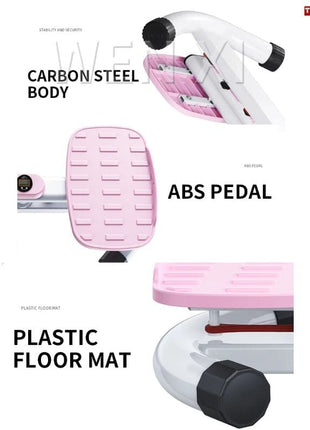 Multi-Functional Fat Burning Waist Twisting Machine With Weight Scale Machine - Twsiter Disc