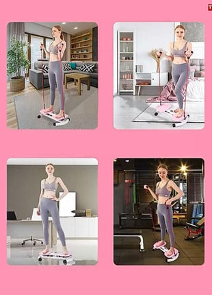 Multi-Functional Fat Burning Waist Twisting Machine With Weight Scale Machine - Twsiter Disc