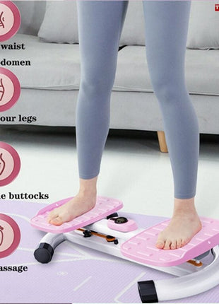 Multi-Functional Fat Burning Waist Twisting Machine With Weight Scale Machine - Twsiter Disc