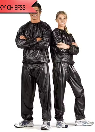 Heavy Duty Fitness Sauna Sweat Suit – Burn More, Sweat More!
