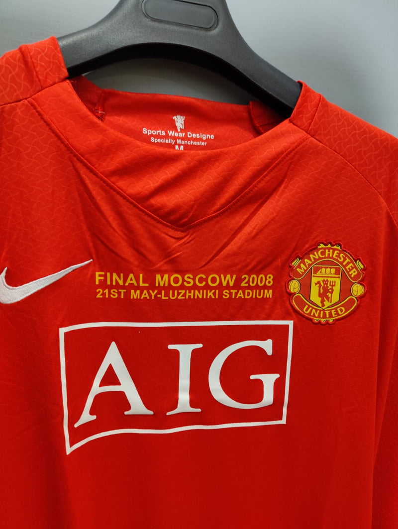 Manutd Retro Shirt 2008 UCL Final