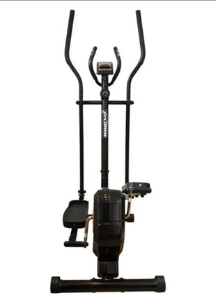 Magnetic Elliptical Cross Trainer | 8 Level Resistance | LCD Monitor Pulse Calories | Full Body Low Impact Workout | Home Gym Exercise Machine | Tango Sports & Fitness