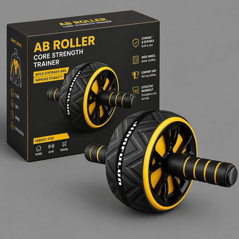 Abdominal Muscle Fitness Wheel - Ab Roller Exercise Wheel No Noise