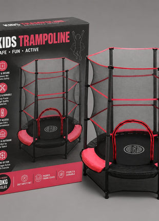 Trampoline for kids 55 Inches with Safety Net