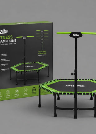 SALTA Fitness trampoline, green.