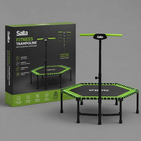 SALTA Fitness trampoline, green.
