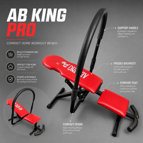 Ab King Pro 6 Packs Machine - Heavy Duty