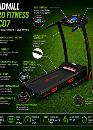 Hydro Fitness HFC07 Motorized Treadmill