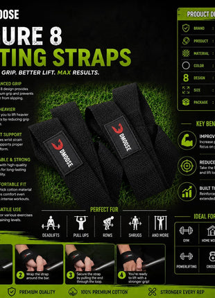 DMoose Figure 8 Lifting Straps