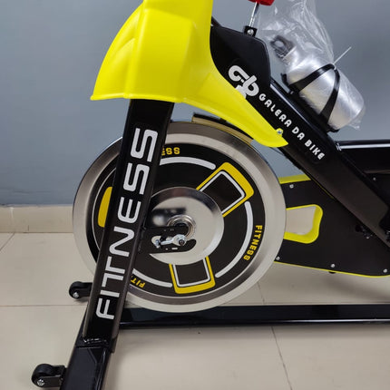Sports Spin Magnetic Bike 150 KGS - Yellow