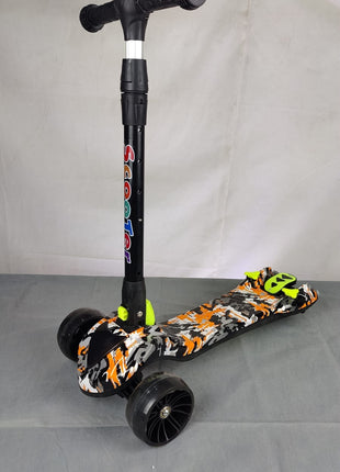 Kids Scooty With Music and Led Lights - Foldable