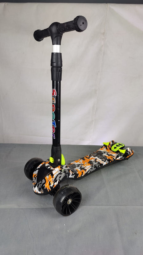 Kids Scooty With Music and Led Lights - Foldable