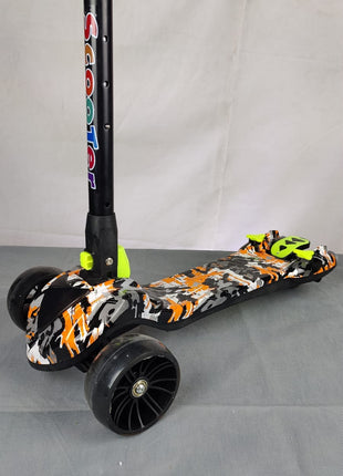 Kids Scooty With Music and Led Lights - Foldable