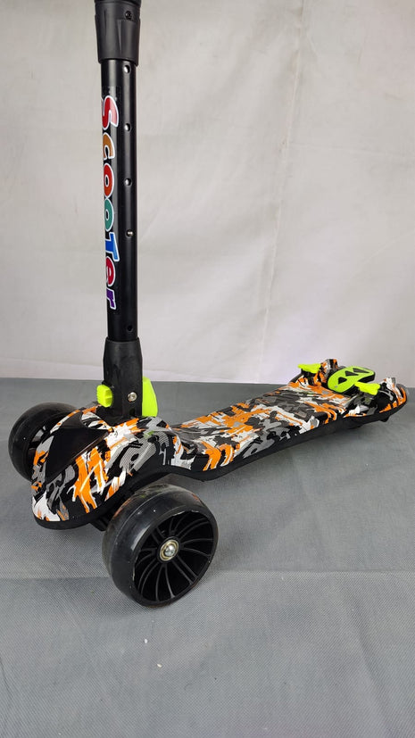 Kids Scooty With Music and Led Lights - Foldable