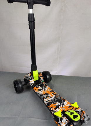 Kids Scooty With Music and Led Lights - Foldable