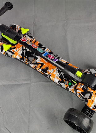 Kids Scooty With Music and Led Lights - Foldable