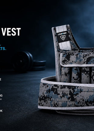 WEIGHTED VEST 10KG LP8195