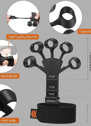 Finger Trainer Exerciser Gripper - Hand Grip