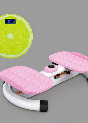 Multi-Functional Fat Burning Waist Twisting Machine With Weight Scale Machine - Twsiter Disc