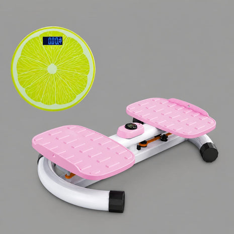 Multi-Functional Fat Burning Waist Twisting Machine With Weight Scale Machine - Twsiter Disc