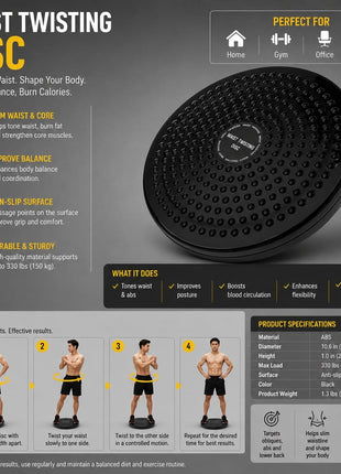 Twister Disc, Weigh Loss Disc, Ab twister disc