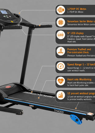 American Fitness Treadmill TH4000