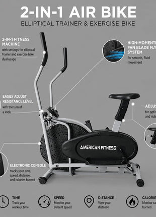 American Fitness Elliptical Model 8.2-A Orbit